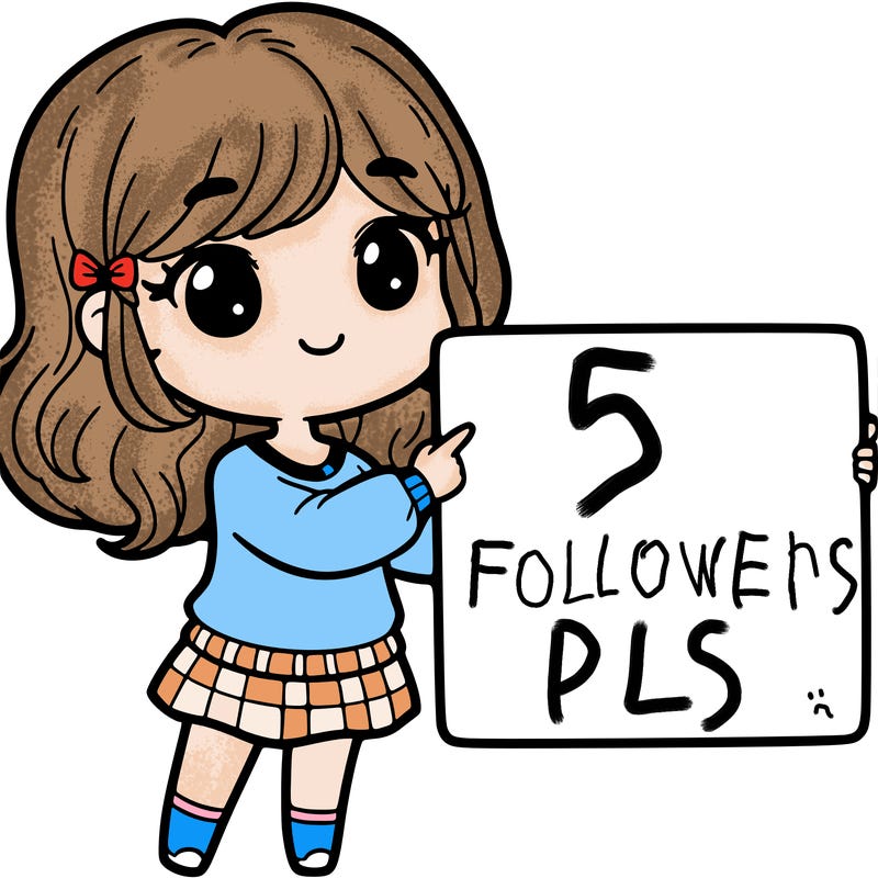 cute girl holding white sign