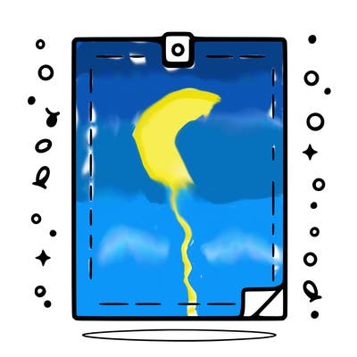 blank piece of paper