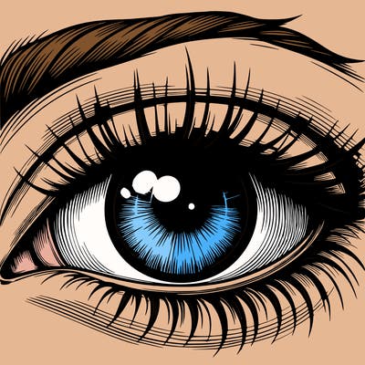 realistic eye