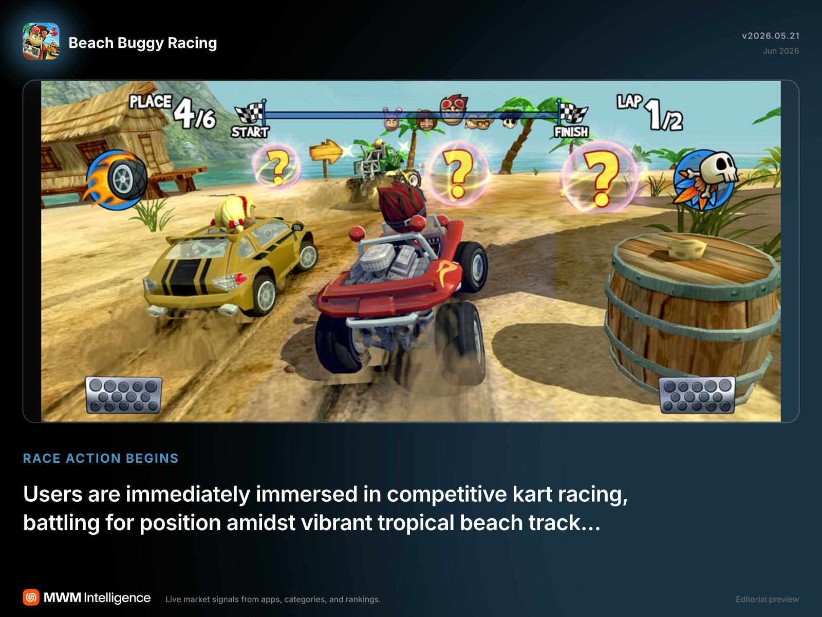 Beach Buggy Racing - Games App | MWM