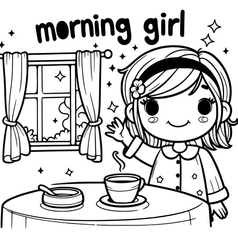 morning girl