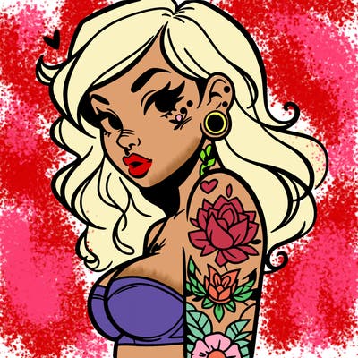 tattoo girl