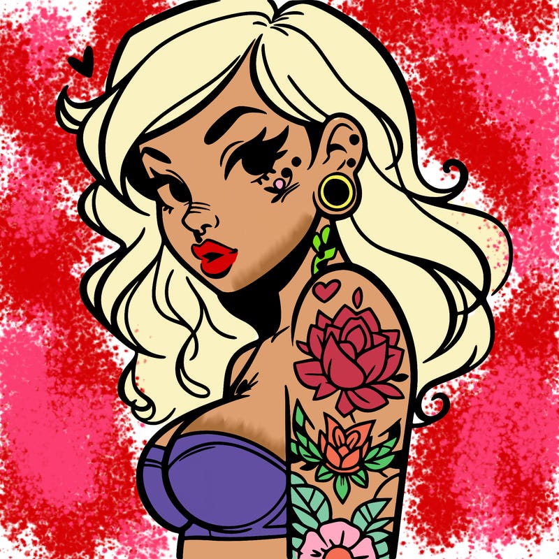 tattoo girl
