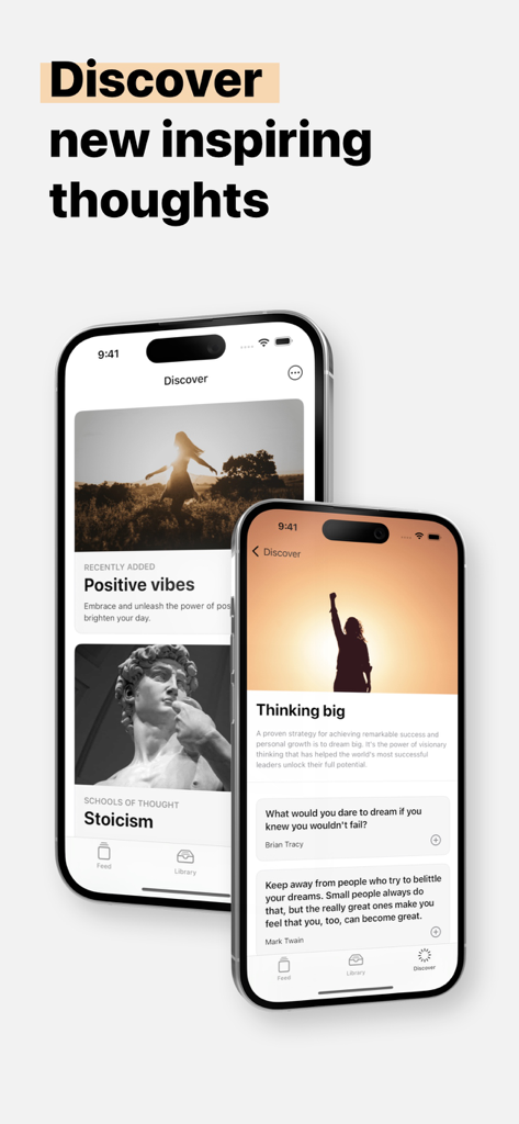 Thoughts - Quotes Manager - Reference App | MWM