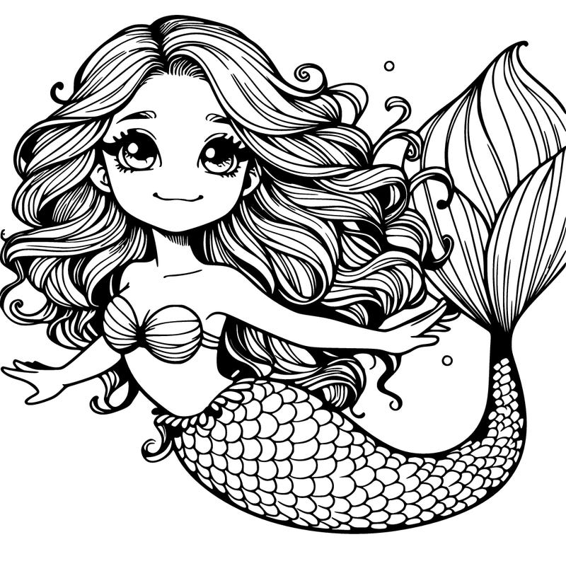 mermaid realistic