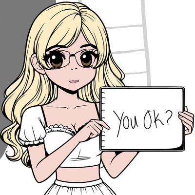 realistic pretty girl holding blank sign