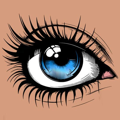 realistic eye