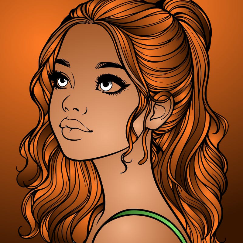 beautiful realistic girl