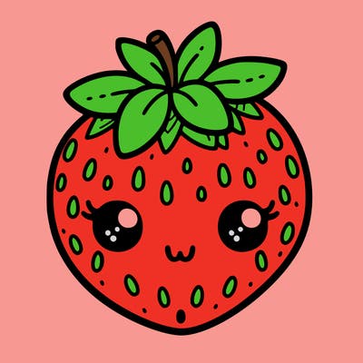 cute strawberry