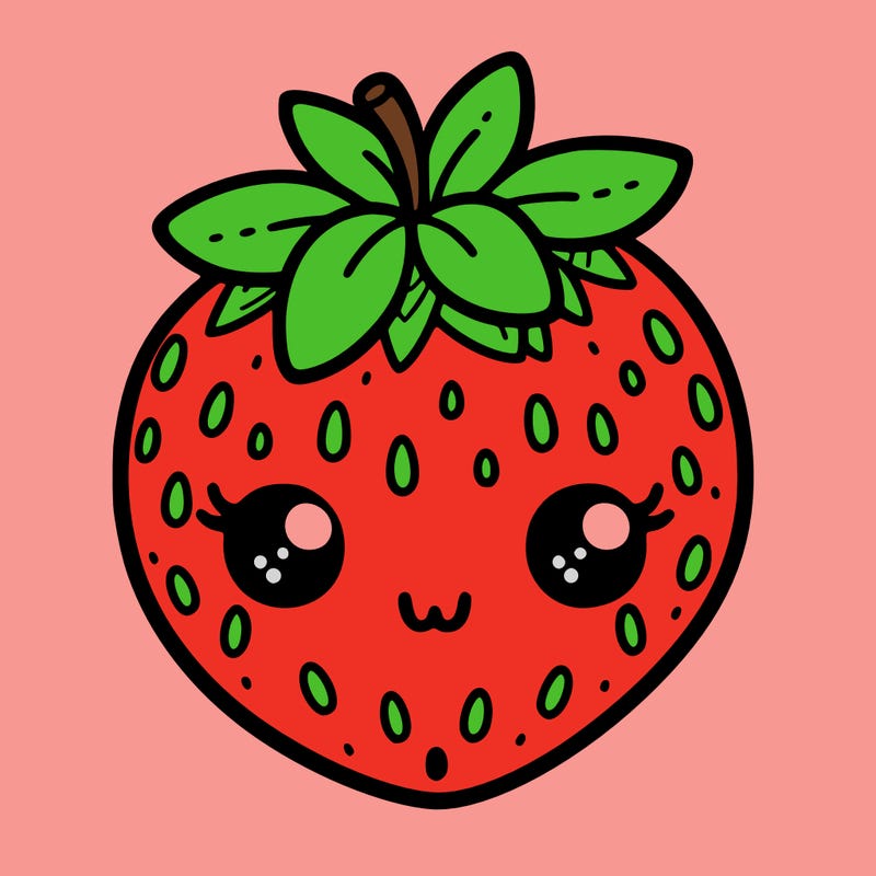 cute strawberry