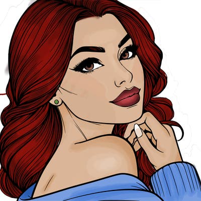 realistic pretty woman