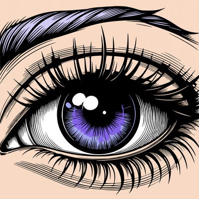 realistic eye