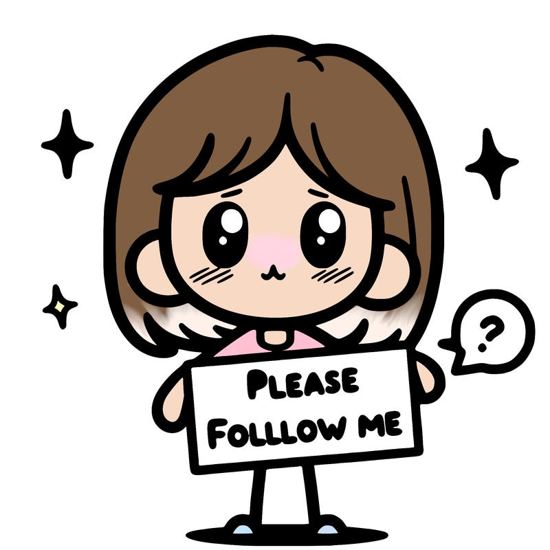 please follow me
