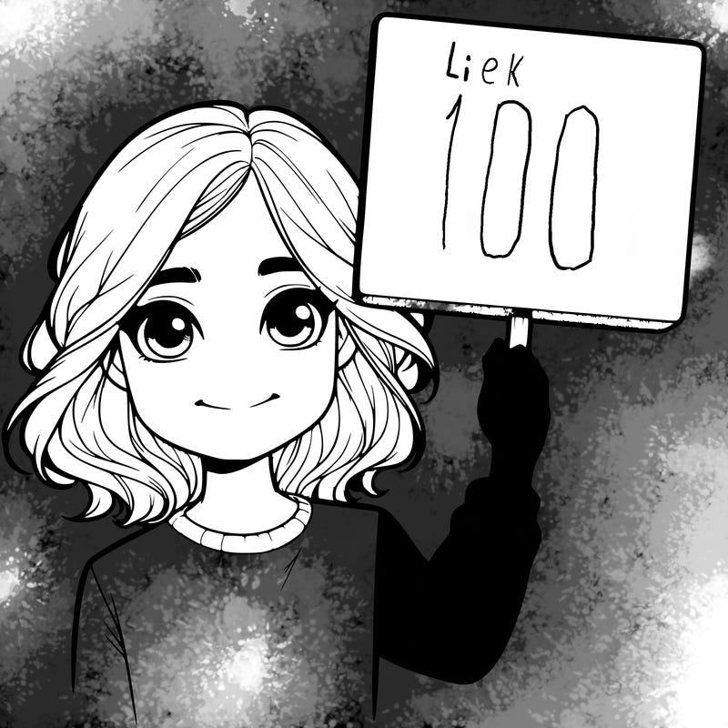 realistic girl holding up a sign