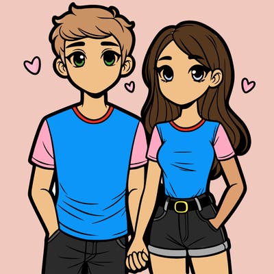 boyfriend and girlfriend