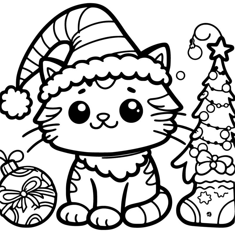 christmas cat