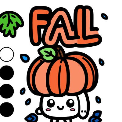 fall with the word fall