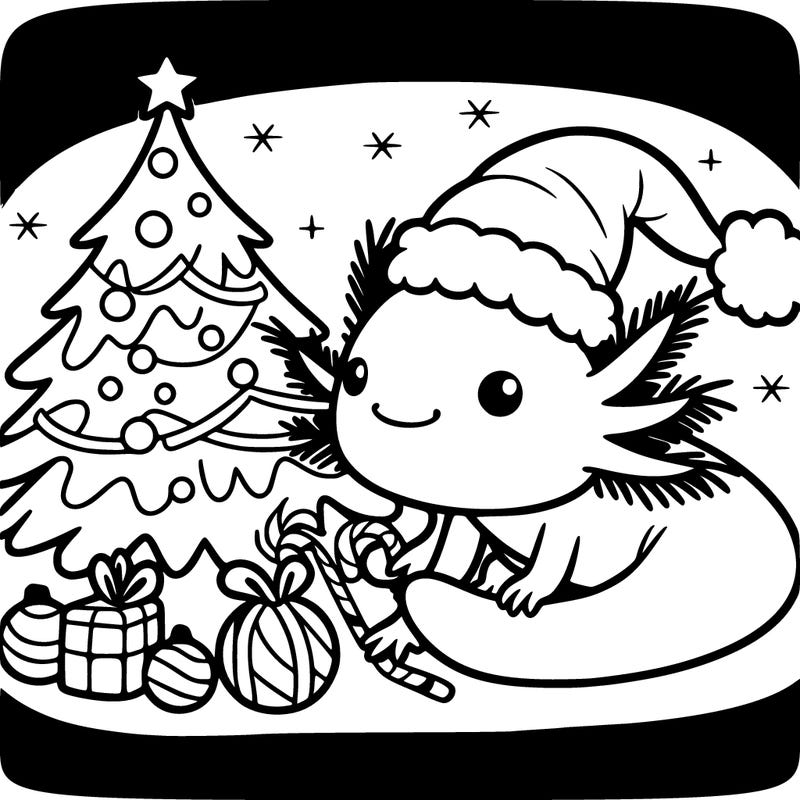 christmas axolotal