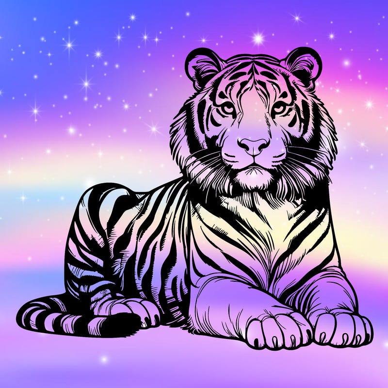 realistic tiger