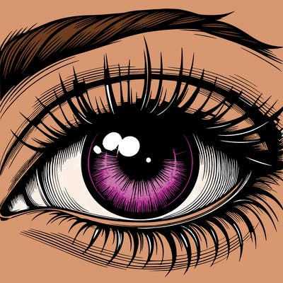 realistic eye