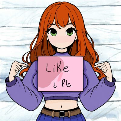 girl holding a blank sign in a long sleeve crop top