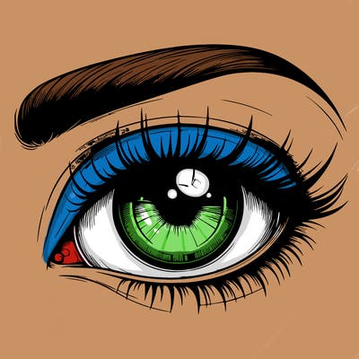 realistic eye