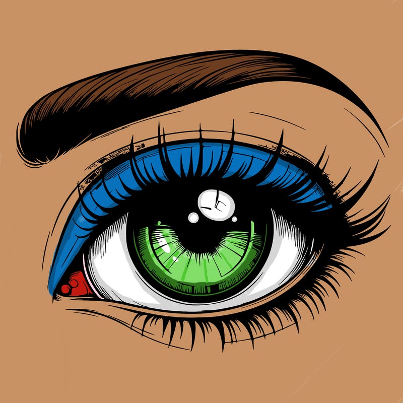 realistic eye