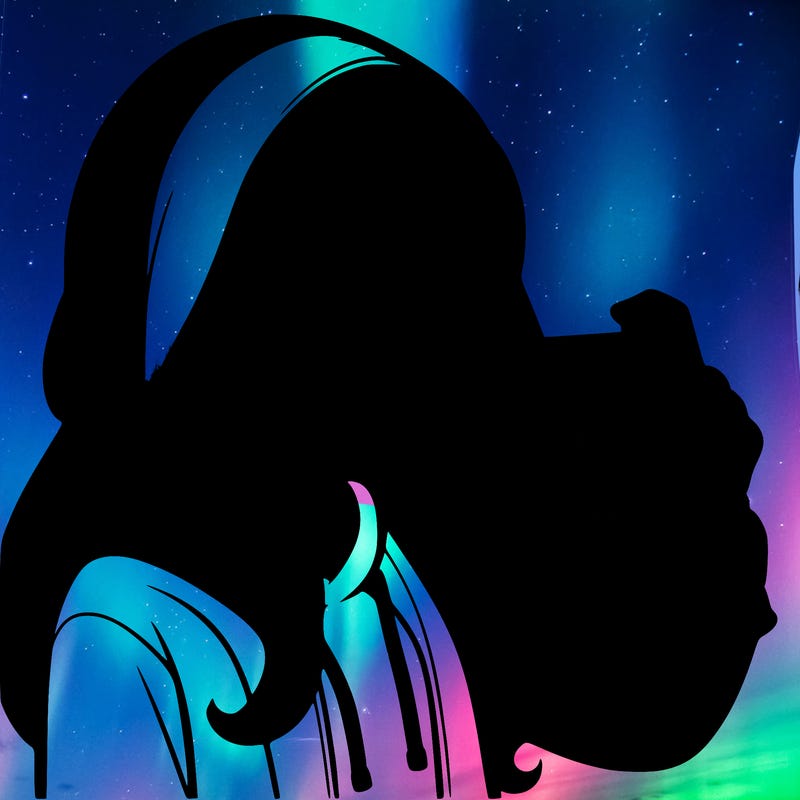 a realistic girl spray painting