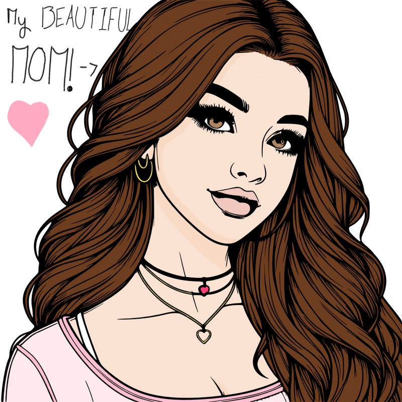 detailed realistic girl