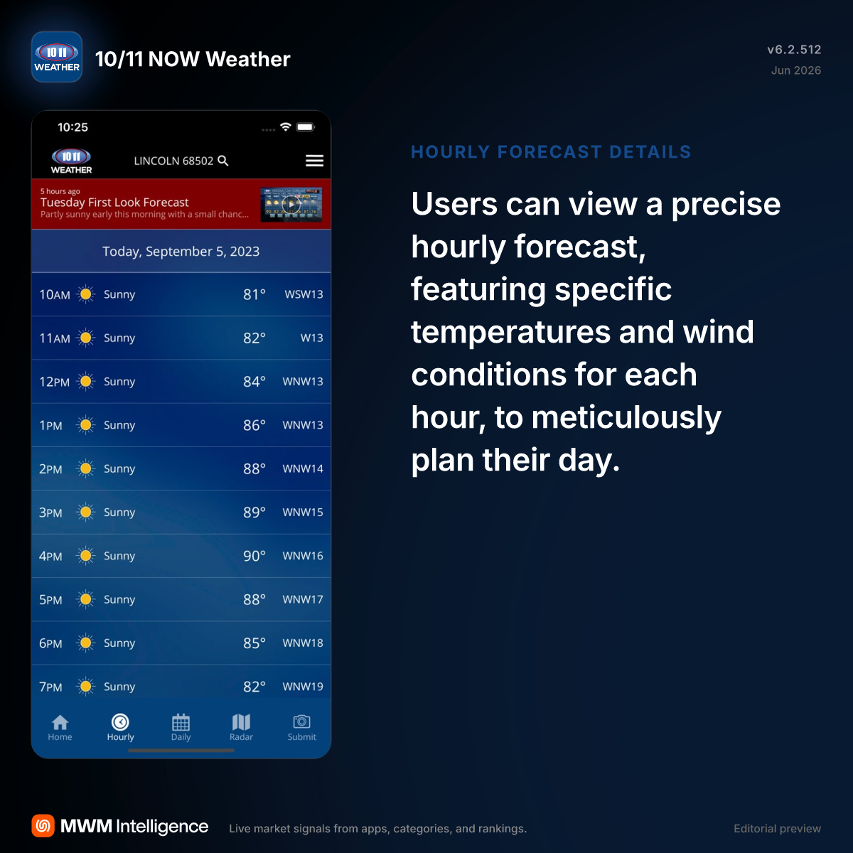 10/11 NOW Weather - Weather App | MWM