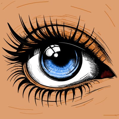 realistic eye