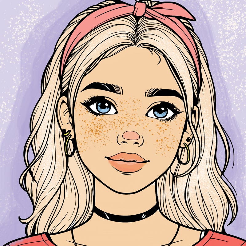 realistic teenage girl