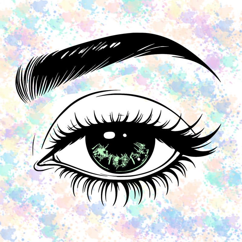 eye closed realistic