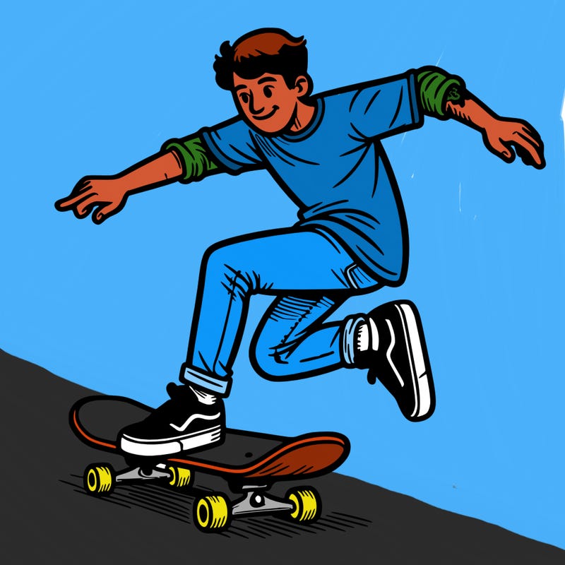 skateboarding