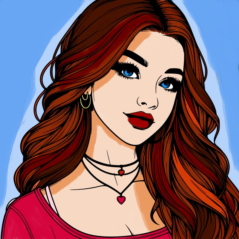 detailed realistic girl