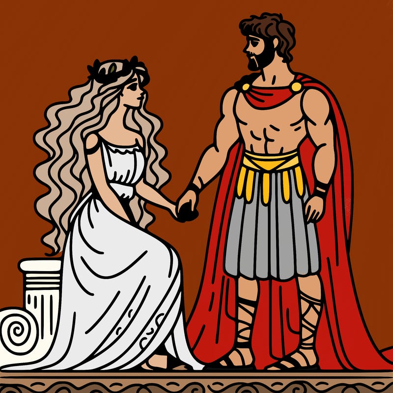 penelope and odysseus greek