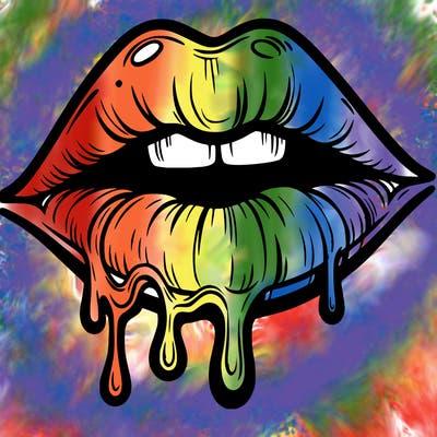 lips that look realistic and drip