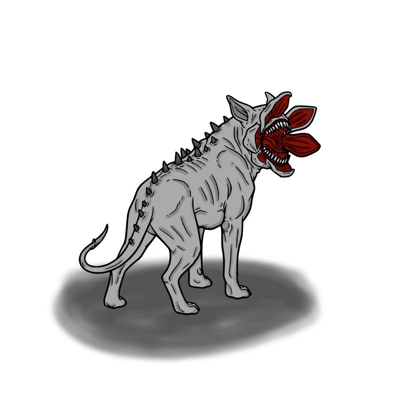 a demogorgan dog
