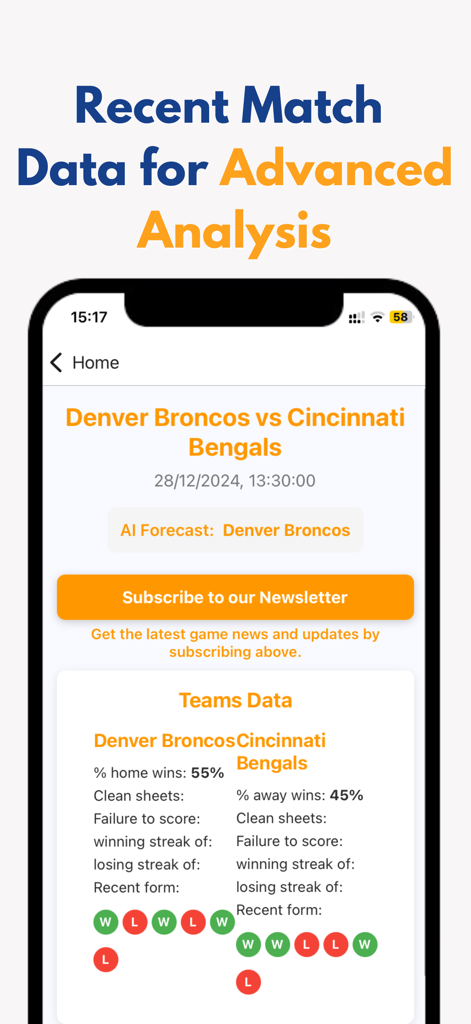 basketball Stats - Hoop IQ - Hoop IQ app screen displaying advanced sports analysis and AI match forecasts