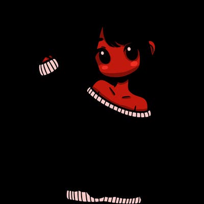 girl in baggy sweater hanging off her shoulder