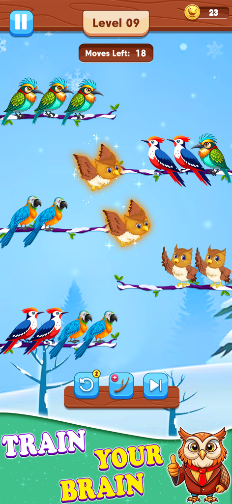 Birds Sort Color Sorting Game - Games App | MWM