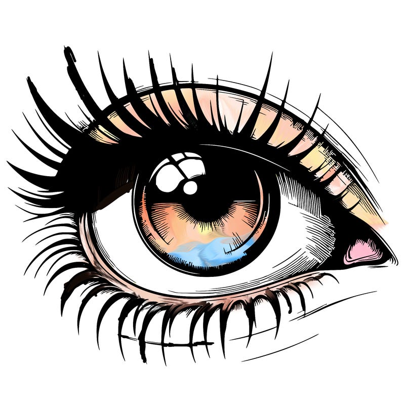 realistic eye