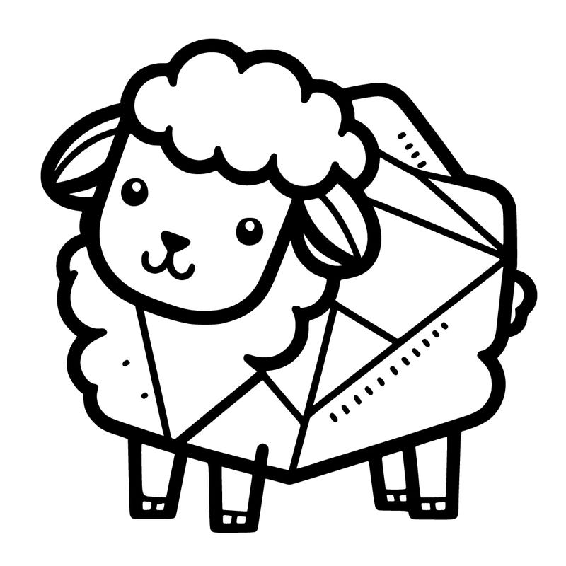 origami sheep