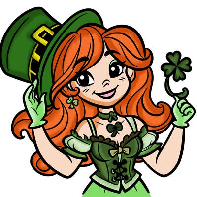 female leprechaun