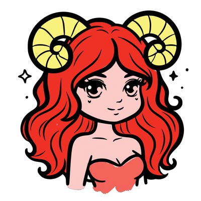 a aries zodiac sign girl