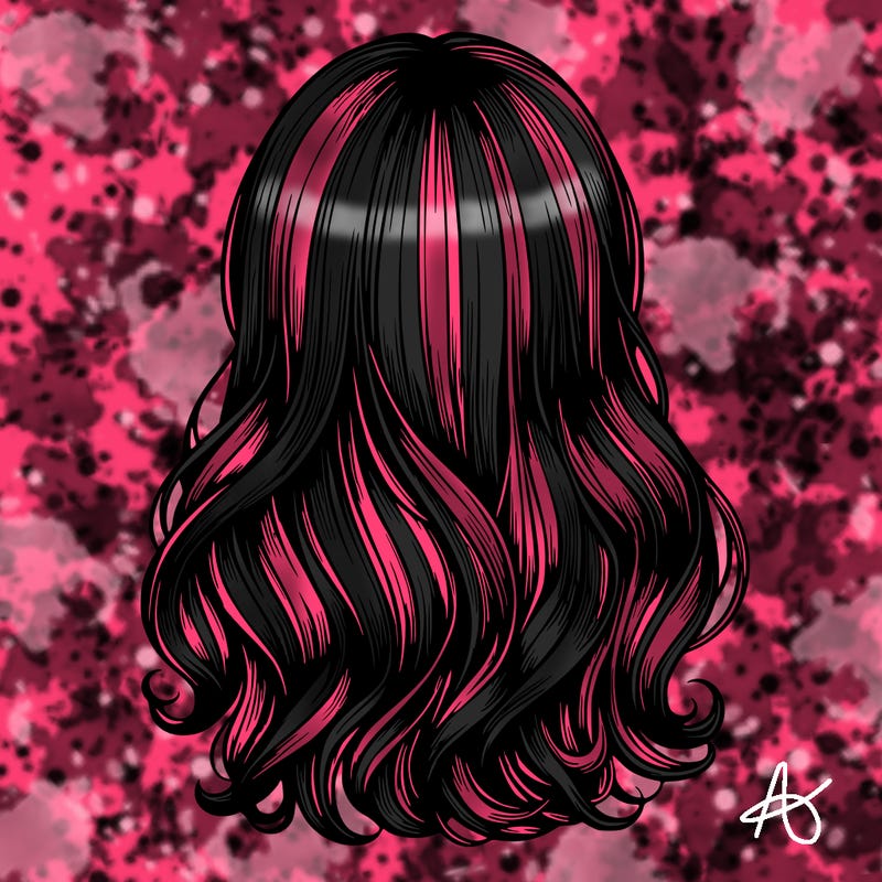 hair relistic  girl