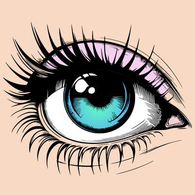 realistic eye