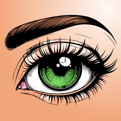 realistic eye