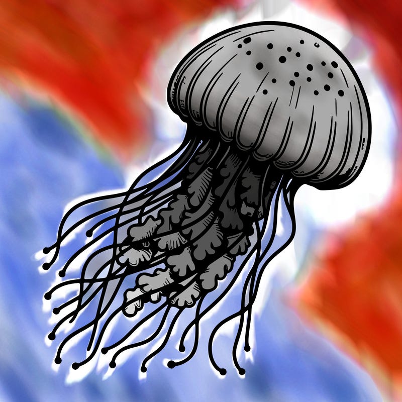 realistic jellyfish