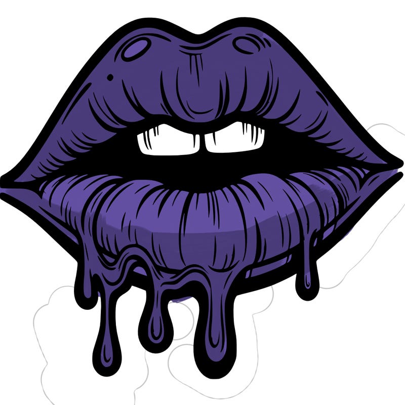 lips that look realistic and drip